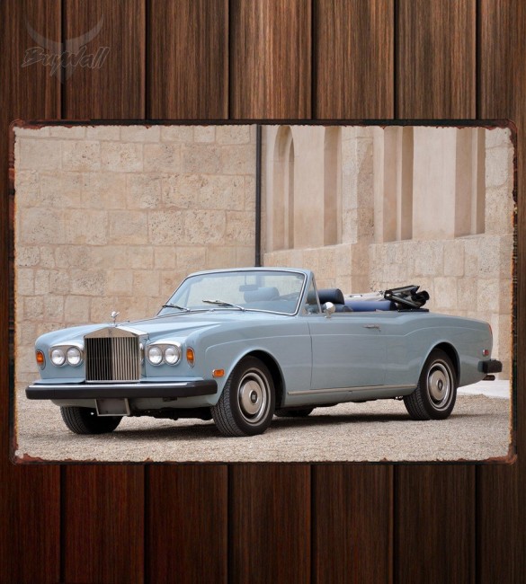 Металлическая табличка Rolls-Royce Corniche (I) 576
